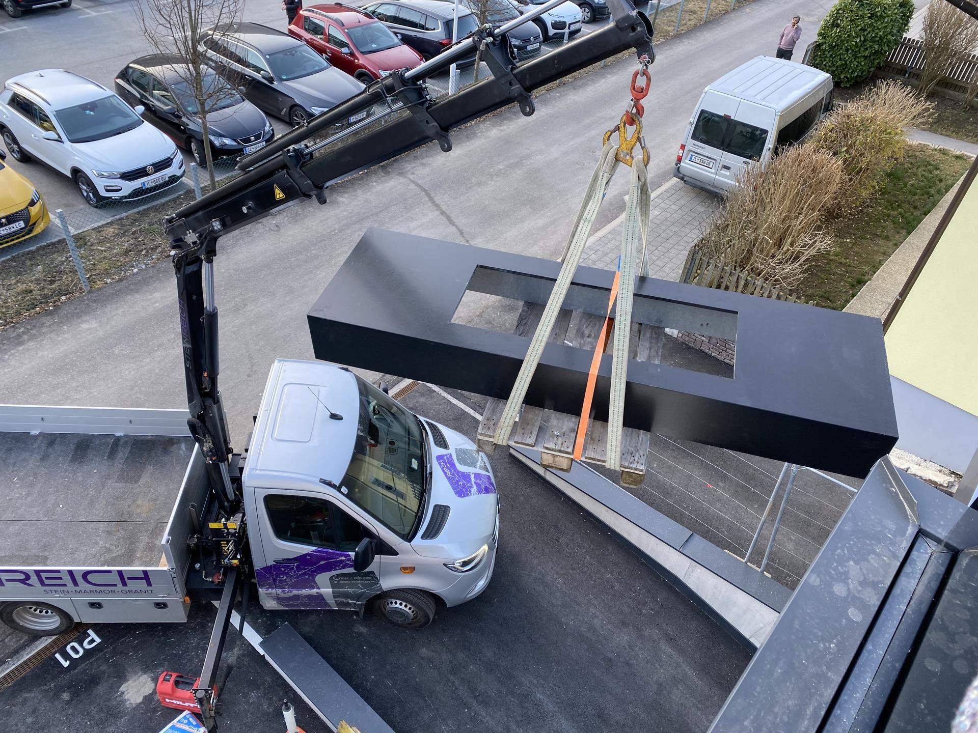 Werkstatt von SteinReich in Innsbruck